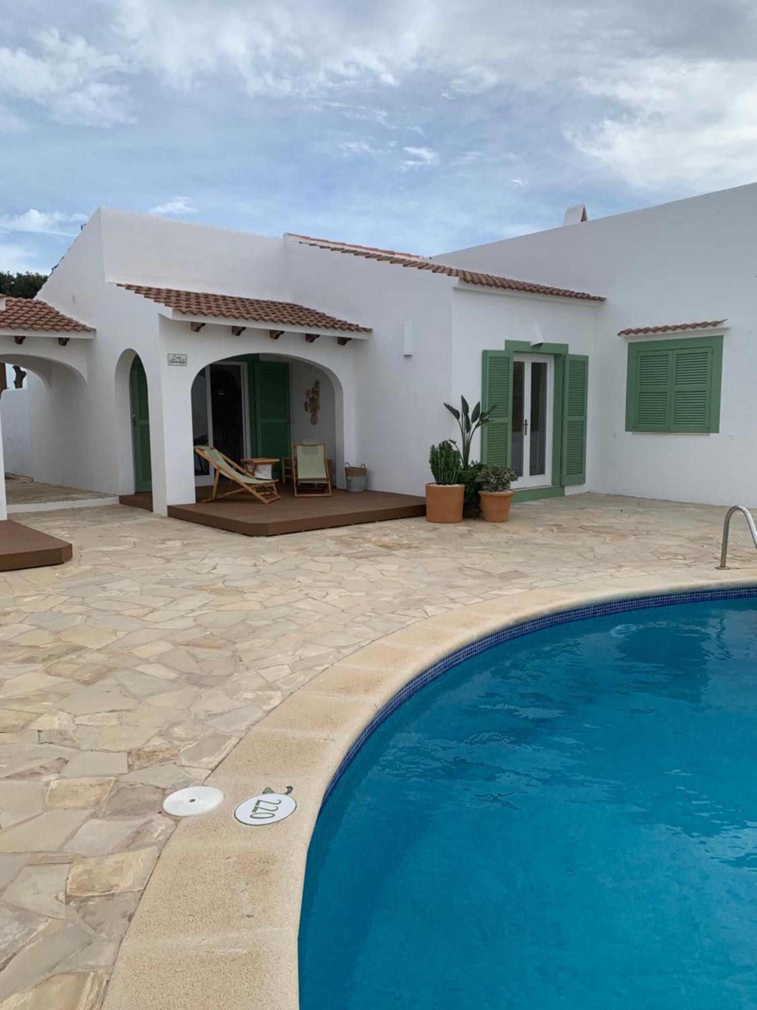 Apartamento Nº 6 Cala Macarelleta Кала Бланка Екстериор снимка