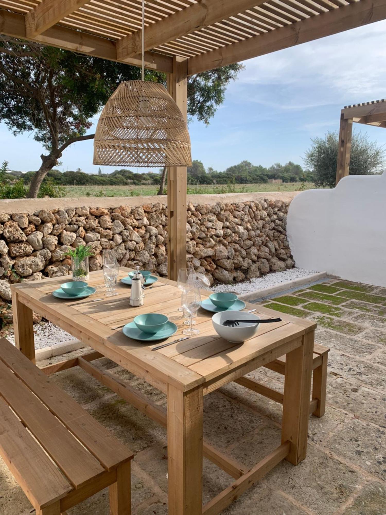 Apartamento Nº 6 Cala Macarelleta Кала Бланка Екстериор снимка